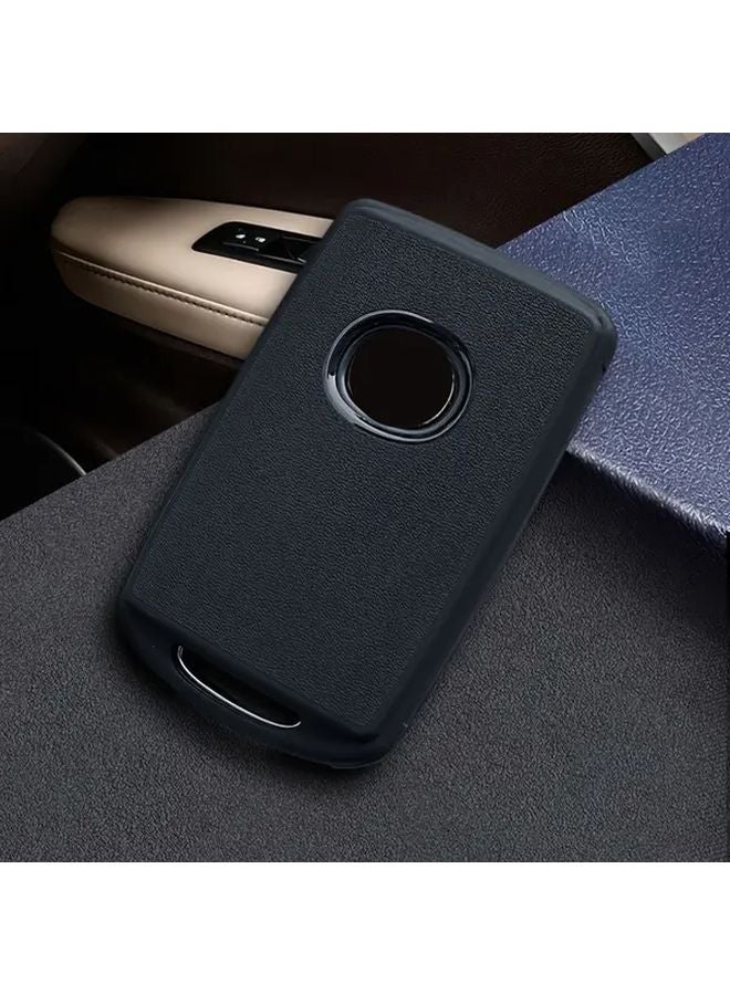 Black TPU Key Fob Cover Case for Mazda CX3 CX5 CX30 CX9 Mazda3 Mazda5 Smart Remote Protector - Image 3